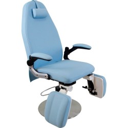Sillon Podologia Hidraulico Alcor Azul