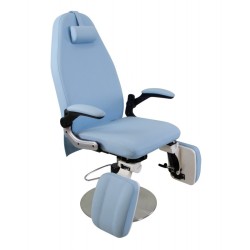 Sillon Podologia Hidraulico Alcor Azul