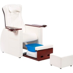 Sillon Pedicura con Masaje Lyra Blanco