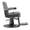 Cadeira de barbeiro FADE cinza