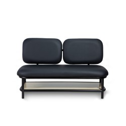Sofa Espera Peluqueria Porto Negro