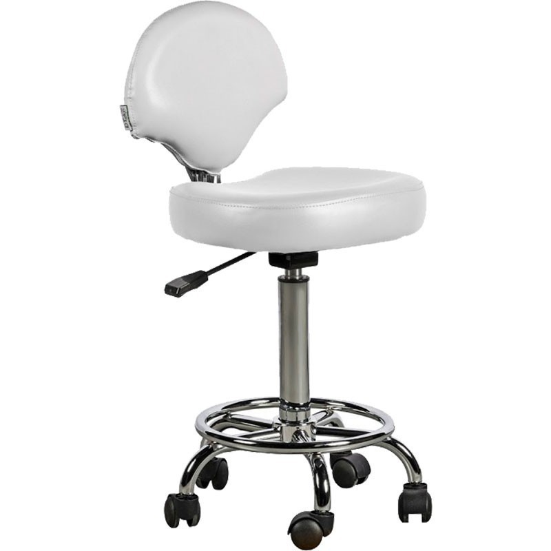 Banqueta com encosto - Branco