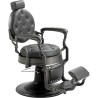 Cadeira de barbeiro Majestic Brush Cinzento