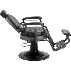 Cadeira de barbeiro Majestic Brush Cinzento