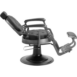 Cadeira de barbeiro Majestic Brush Preto
