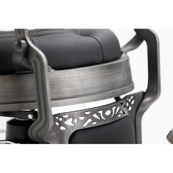 Cadeira de barbeiro Majestic Brush Preto