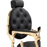 Cadeira de barbeiro Majestic Gold Preta