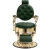 Cadeira de barbeiro Majestic Gold Verde