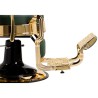 Cadeira de barbeiro Majestic Gold Verde