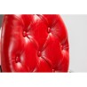 Cadeira Barbeiro Majestic Silver Vermelho