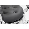 Cadeira de barbeiro Majestic Silver Preto