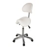 Taburete con Respaldo Zeo Blanco