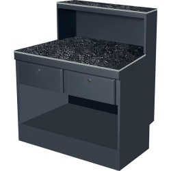 Balcão cabeleireiro QSTONE Preta