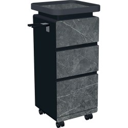 Carrinho de Cabeleireiro QSTONE Preto