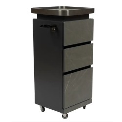 Carro Peluqueria QSTONE Negro