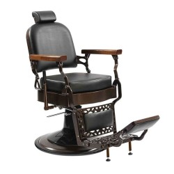 Cadeira de Barbeiro Vetus Preta