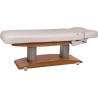 Camilla Masaje Spa de Madera 4 Motores Troch Base Clara con Calefaccio