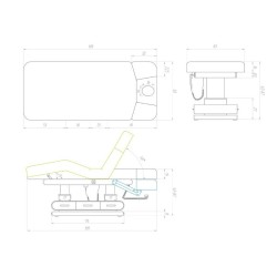 Marquesa Elétrica Spa com aquecimento Luminy 4 motores com luz LED