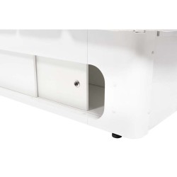 Camilla Eléctrica Spa con Calefaccion Keid Blanca