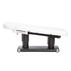 Camilla Electrica Spa Qaus Blanca con Calefaccion ( Base negra )