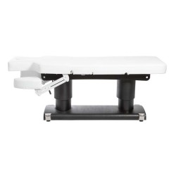 Camilla Electrica Spa Qaus Blanca con Calefaccion ( Base negra )