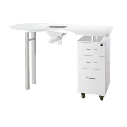 Mesa Manicura Was Blanca