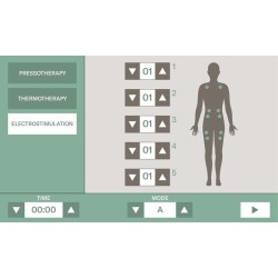 Equipamento de pressoterapia profissional Khona 3 em 1