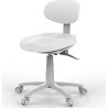 Taburete con Respaldo Sun Blanco