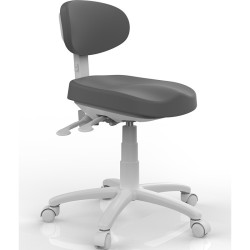 Taburete con Respaldo Sun Gris