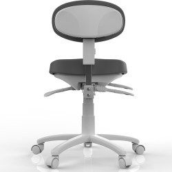 Taburete con Respaldo Sun Gris