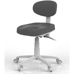 Taburete con Respaldo Sun Gris