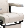 Cadeira de barbeiro Fold Cinza