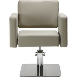 Cadeira de Cabeleireiro LERA Cinza Claro - Pedra