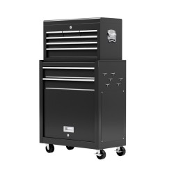 Carro Auxiliar Barberia Tatuaje Trax Negro