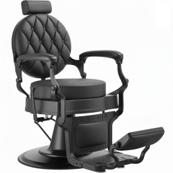 Sillon Barbero Shor Rombos Negro