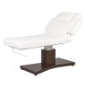 Camilla Masaje Spa Electrica 1 Motor Goid Blanca Base Oscura