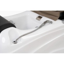 Cadeira de Pedicure Ease Bege com Massagem Shiatsu