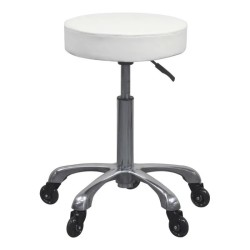 Banqueta Sem Encosto Silent Fast Branco