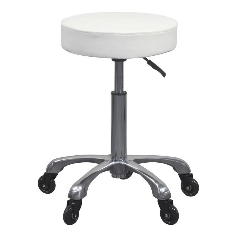 Banqueta Sem Encosto Silent Fast Branco