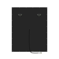 Espelho de Toucador de Maquilhagem Shine com Luz LED