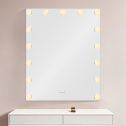 Espejo Tocador Maquillaje Shine con Luz LED