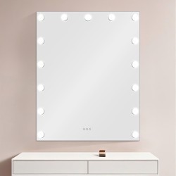 Espejo Tocador Maquillaje Shine con Luz LED
