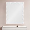 Espejo Tocador Maquillaje Shine con Luz LED