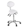 Taburete con Respaldo Dynamic Blanco