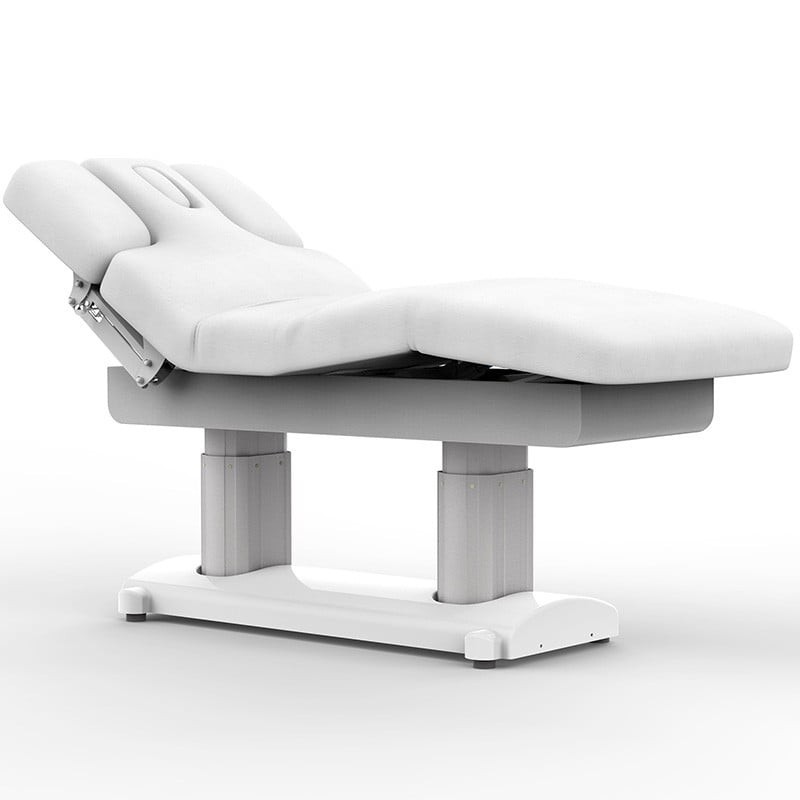 Camilla masaje spa electrica con calefaccion 4 motores Phen base blanc