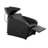 Lavacabezas peluqueria Mullet negro elevacion manual pica negra