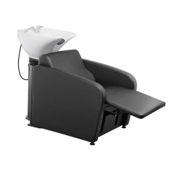 Lavacabezas Peluqueria Mullet Negro Electrico Pica Blanca