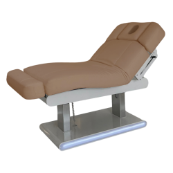 Camilla Masaje Spa Electrica 4 Motores Atlant Beige con Calefaccion
