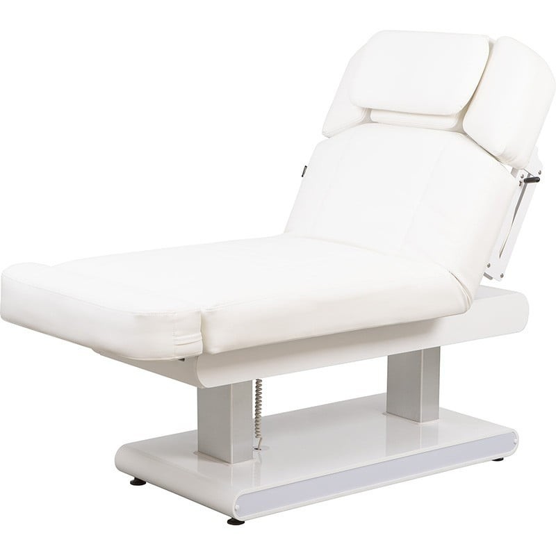 Camilla Masaje Spa Electrica 4 Motores Atlant Blanca con Calefaccion