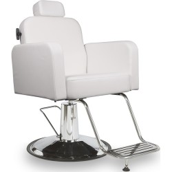 Sillon maquillaje peluqueria Noor blanco
